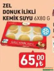 ZEL DONUK İLİKLİ KEMİK SUYU 6X80 G fiyat ve kampanya bilgisi